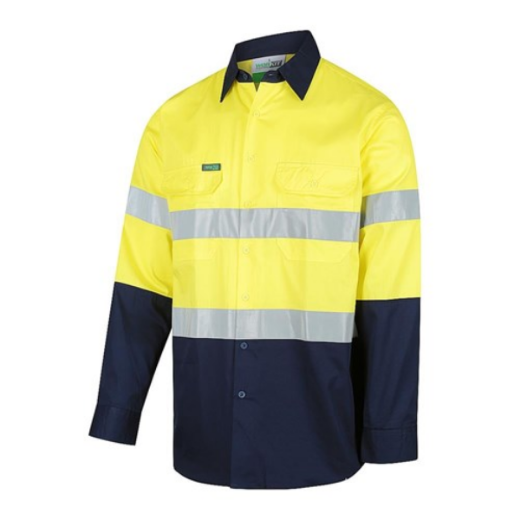 Picture of HI-VIS LIGHTWEIGHT LONG SLEEVE TAPED SHIRT